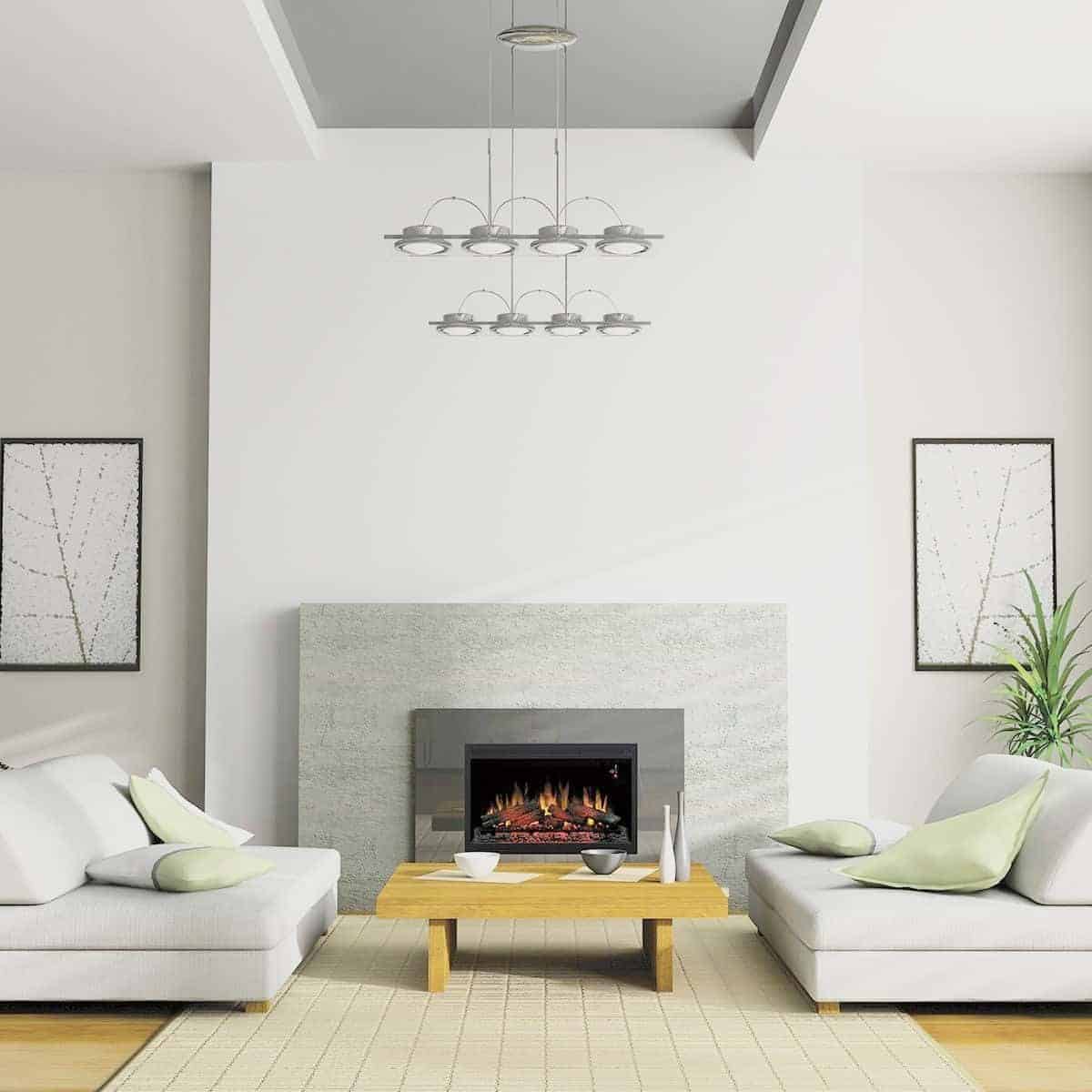 ClassicFlame 36EB110-GRT 36" Traditional Built-in Electric Fireplace Insert