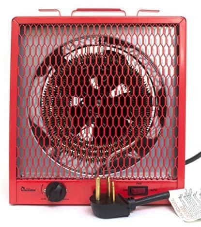 Dr. Infrared Heater DR-988 Garage Shop 208/240V, 4800/5600W Heater with 6-30R Plug