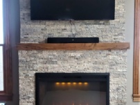 How to Build a Frame for an Electric Fireplace Insert